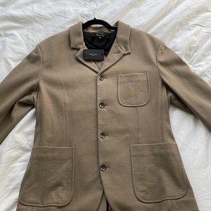 Rag & Bone VINTG Khaki Parker Blazer Size 44